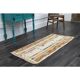 1970s Turkish Hand-Knotted Wool Cotton Beige Kilim Runner Rug 68x159