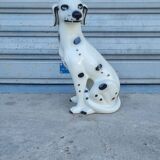 Dalmatian dog in earthenware from the 70s