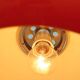 Space Age Orange Jolly Pendant Lamp from Guzzini, 1960s