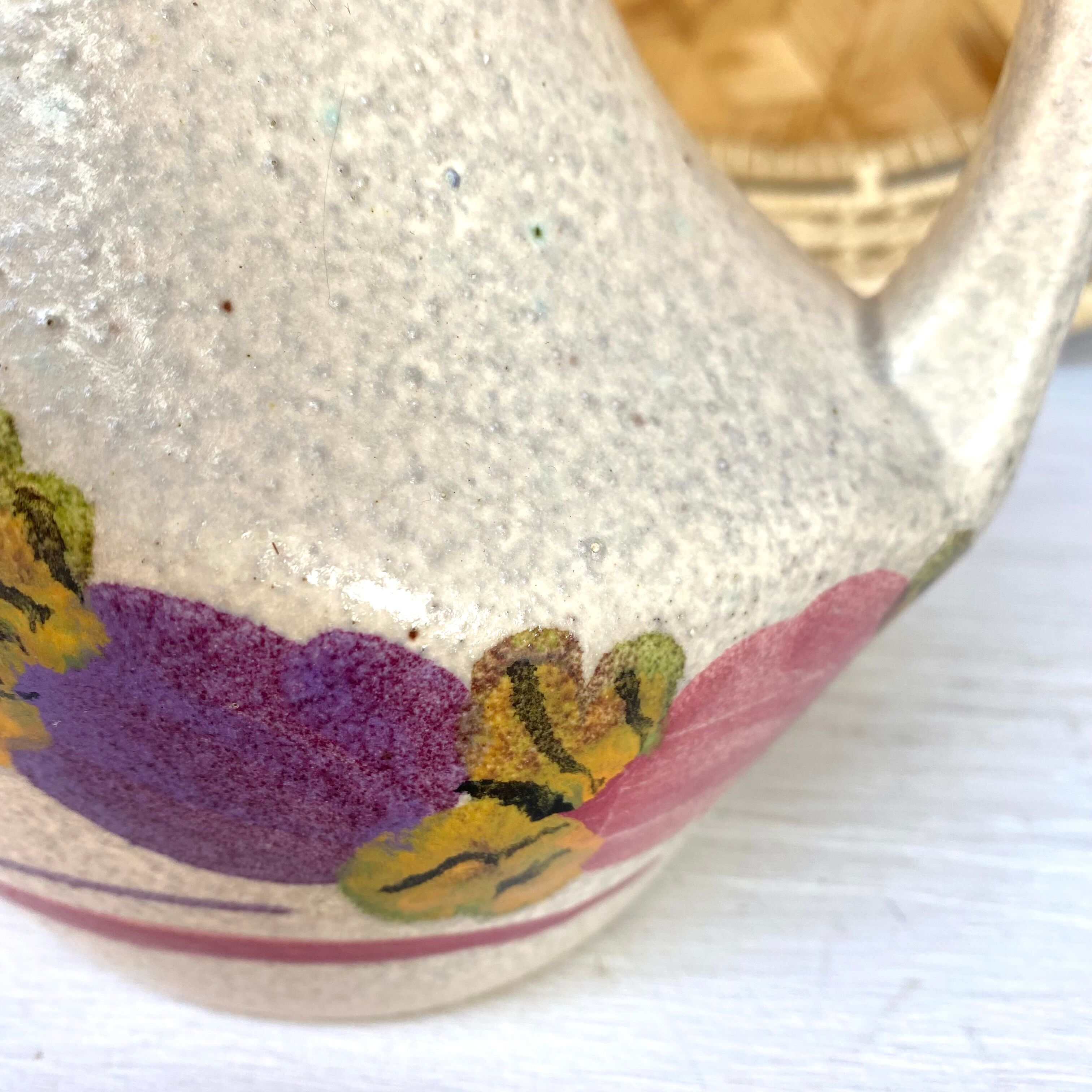 Vintage ceramic pitcher from Pornic Ninon