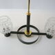 Lustre vintage 1960 métal et laiton