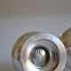 Salt and pepper shaker set, silver-plated metal, Mappin & Webb's Prince's Plate.