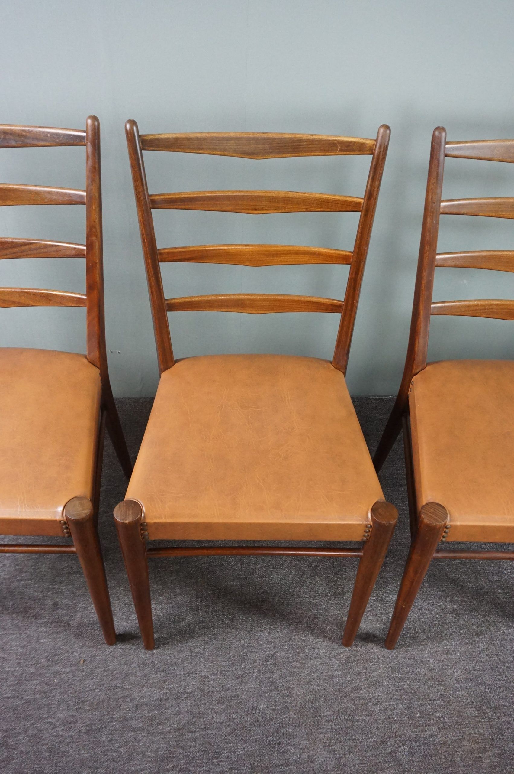 Ensemble de 4 chaises de salle à manger par Cees Braakman pour Pastoe