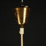 Mid-Century Italian pendant light in the style of Arredoluce Monza. Italy 1950