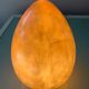 Vintage glass paste egg lamp from the 70s-80s