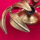 Golden Leaf Appliques Hans Kögl Style 1960/70 Hollywood Re
