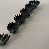 Famille de 6 Hérissons en métal par Walter Bosse, 1950