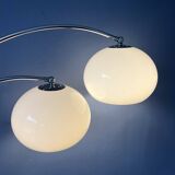 Vintage Dijkstra double bow mushroom floor lamp