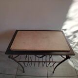 Side table magazine rack 1950s
