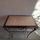 Table d'appoint porte revues années 50