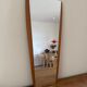 Beautiful vintage Danish mirror with nice brass details
