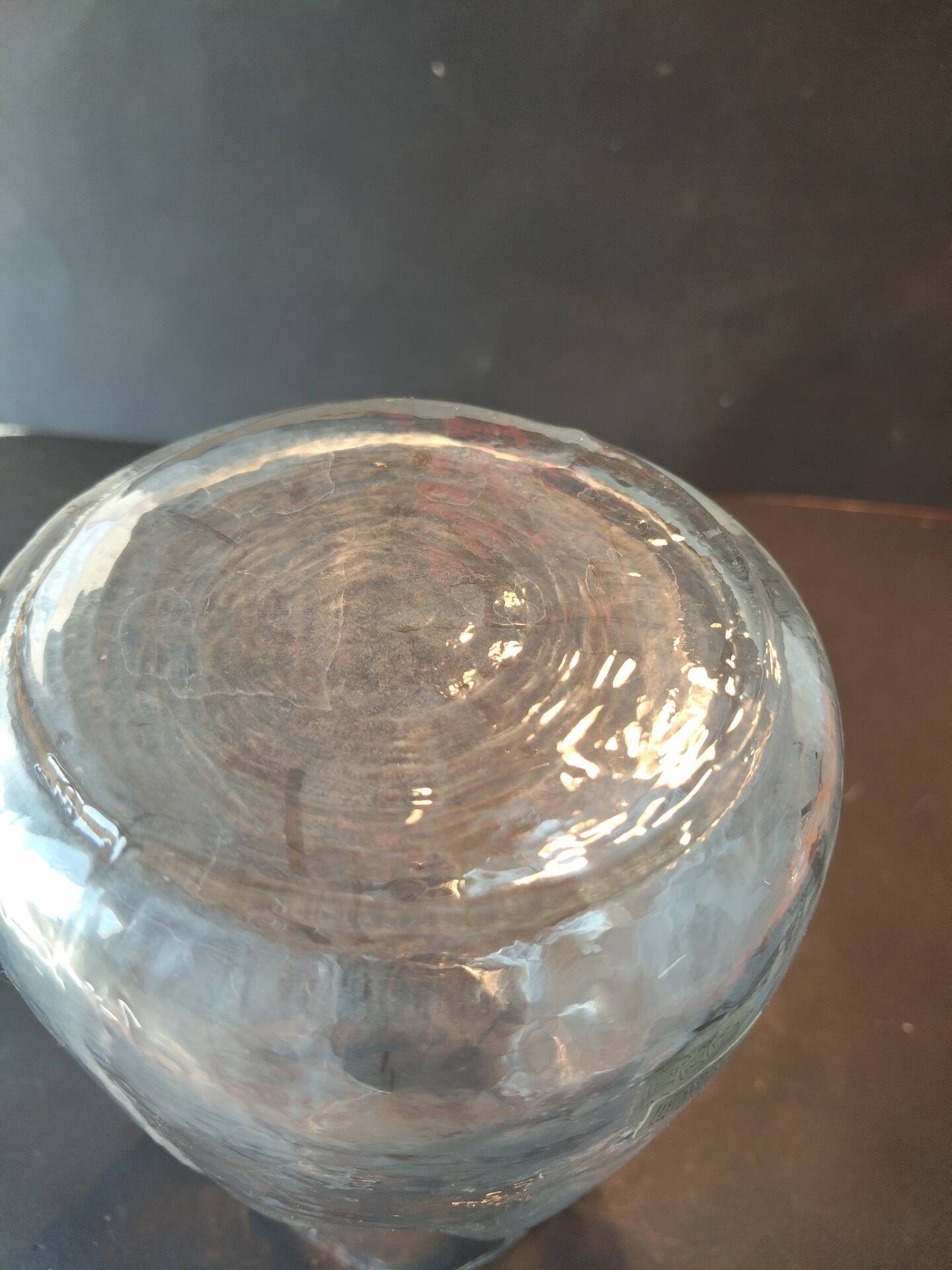 Blomknyte glass vase by Rune Strand for SEA Sweden, 1970s