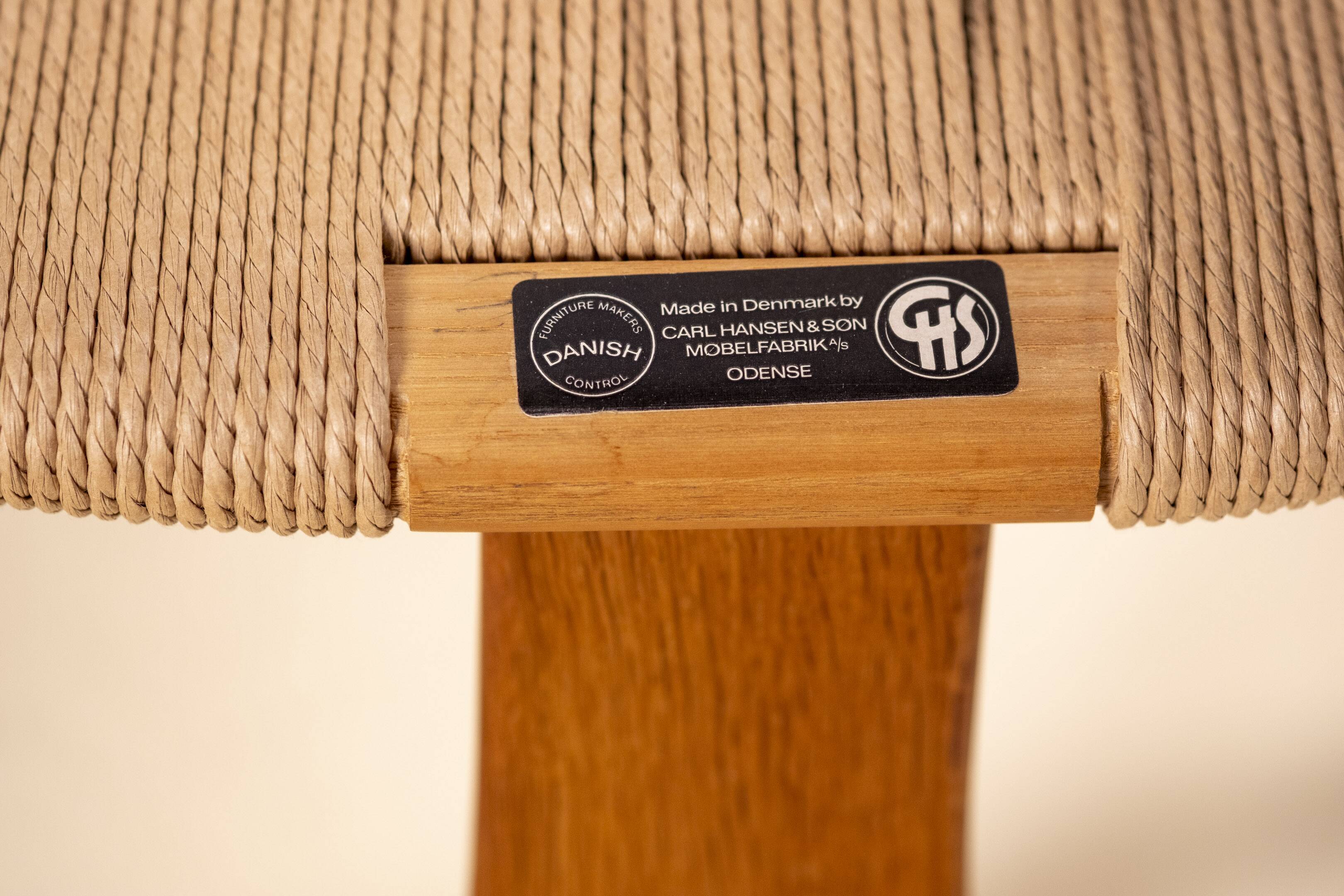 4x Hans J. Wegner Oak CH24 Wishbone Chair, 1980s Denmark