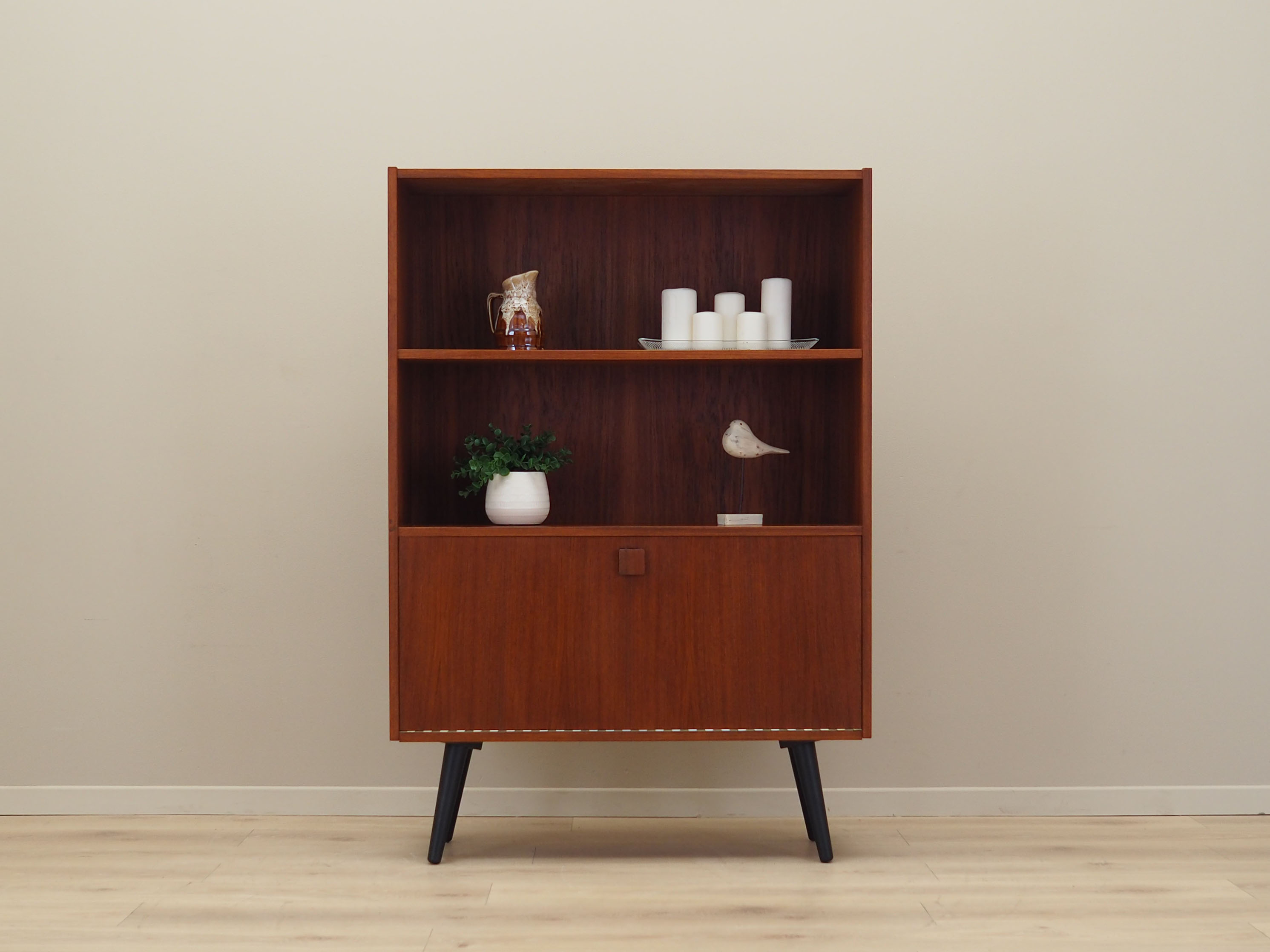 Teak bookcase, Danish design, 1970s, production: Denmark