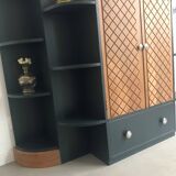 Storage unit, Art Deco buffet in carved wood