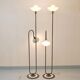 2 Postmodern 1980s Memphis Style Uplighter Floor Lamps, Torchiere, Italy, 1980s