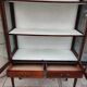 Vitrine anglaise art nouveau. acajou