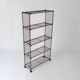 vintage metal bookshelf shelf design Multistrux by Multimueble