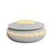 Wedgwood, blue jasper bonbonnière with antique decoration from the 20th century.