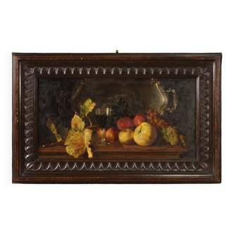 Peinture italienne nature morte du 20ème siècle