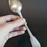 Grand couvert en métal argenté à décor classique - Réf 03.