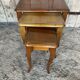 Set of 3 vintage louis xv style nesting tables