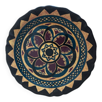 Breton decorative plate, P’t Jean de Bretagne – handmade, earthenware