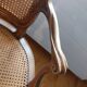Fauteuil canné style Louis XV