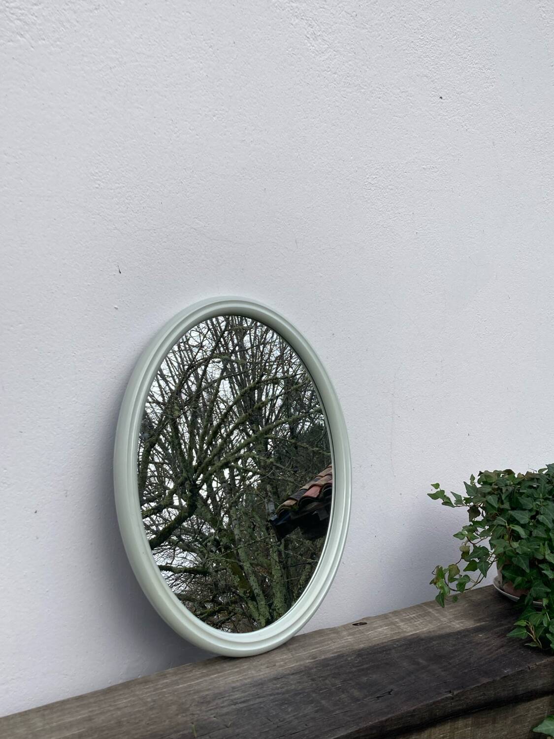 80s Tiger oval mirror