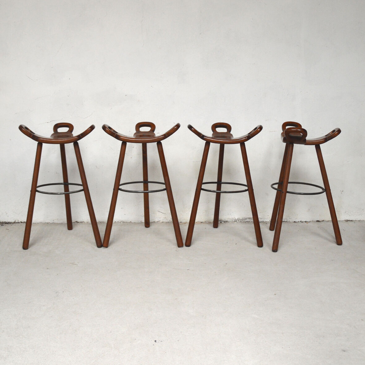 Pair Stools Marbella by Sergio Rodrigues