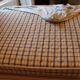 Walnut rocaille bed from the early 20th century.