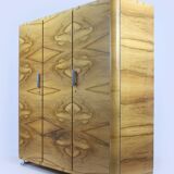 Restored Bauhaus Chromed Tubular Steel Wardrobe from Hynek Gottwald, 1930s
