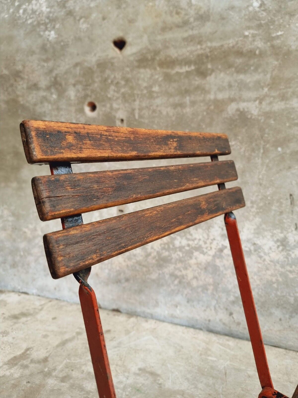 Antique bistro set folding garden set