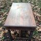Louis XIII twisted farm table / Turned wooden desk