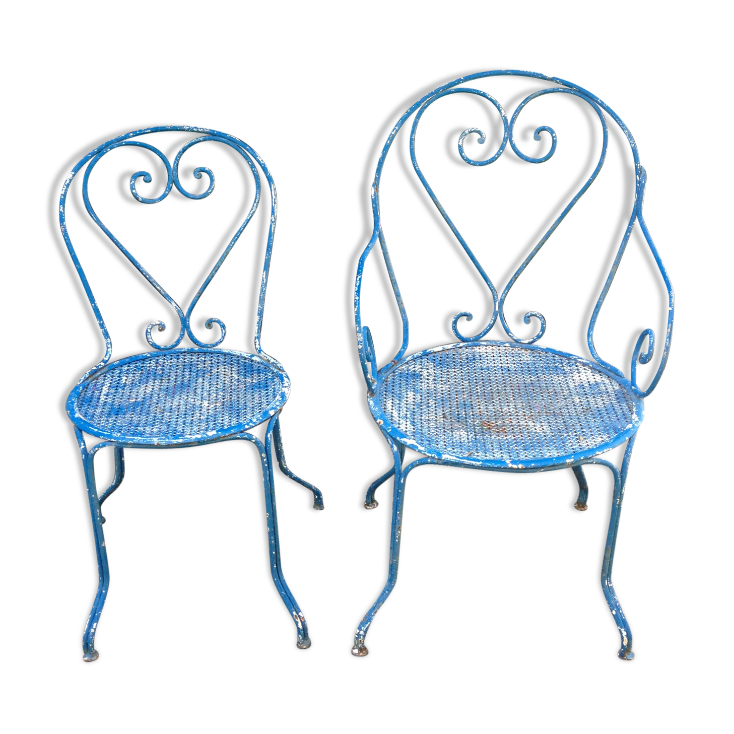 Chair and armchair garden 60 years