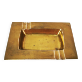Art Deco brass ashtray, Germany 1950s