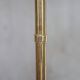 1930s brass floor lamp, reading lamp.