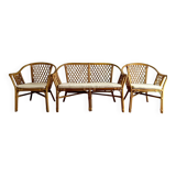 Rattan garden furniture