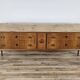 1980s chest of drawers with marble top and four drawers