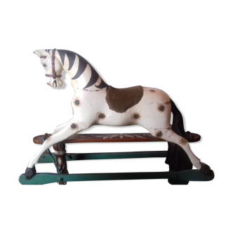 "Rocking-Horse" old solid wood
