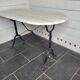 Marble top bistro table