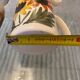 Set of 4 vintage 1970s flower stoneware mugs