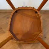 Pair of vintage bistro chairs, Netherlands, 1950s-60s