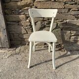 The Baumann Bistrot chair in beech and plywood