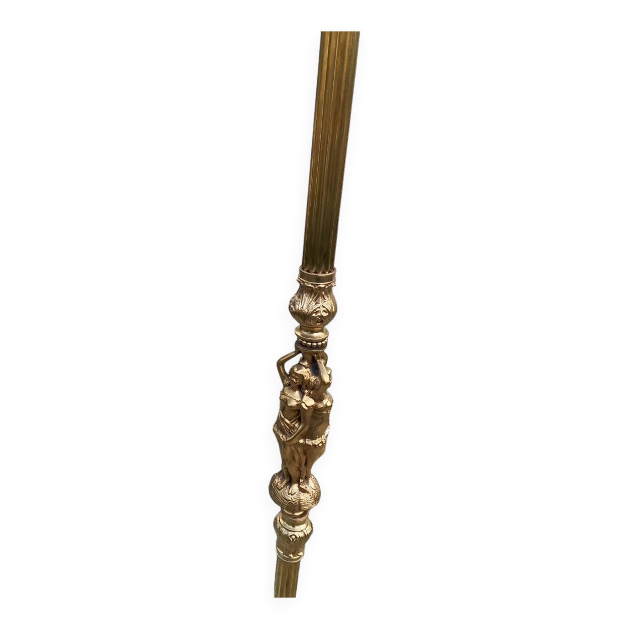 Portemanteau en laiton et bronze