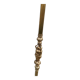 Portemanteau en laiton et bronze