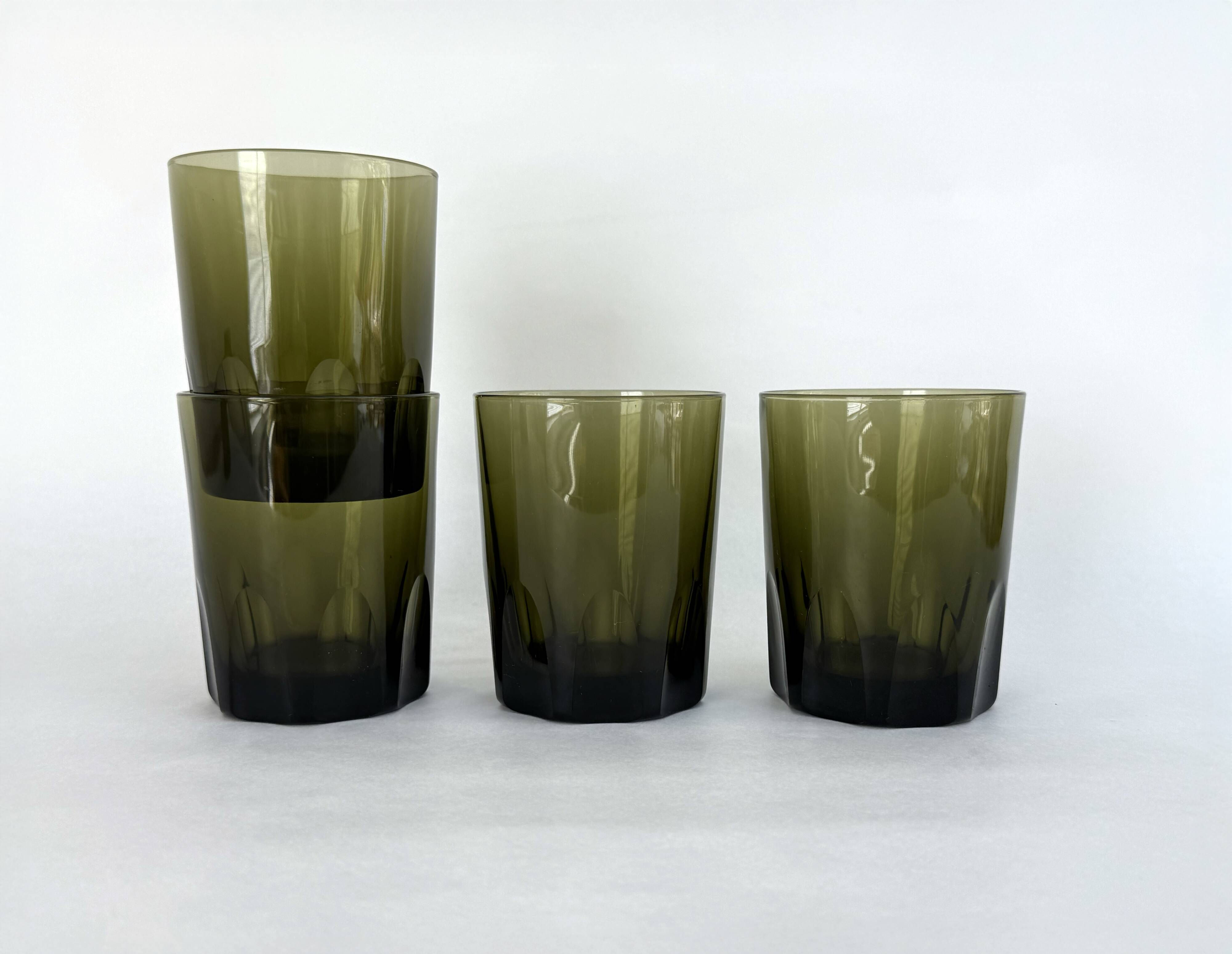 4 verres Bartissol • made in Italy • Circa 1960