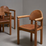 6 pine chairs by rainer daumiller for hirtshals savvaerk a/s, denmark, 1970s