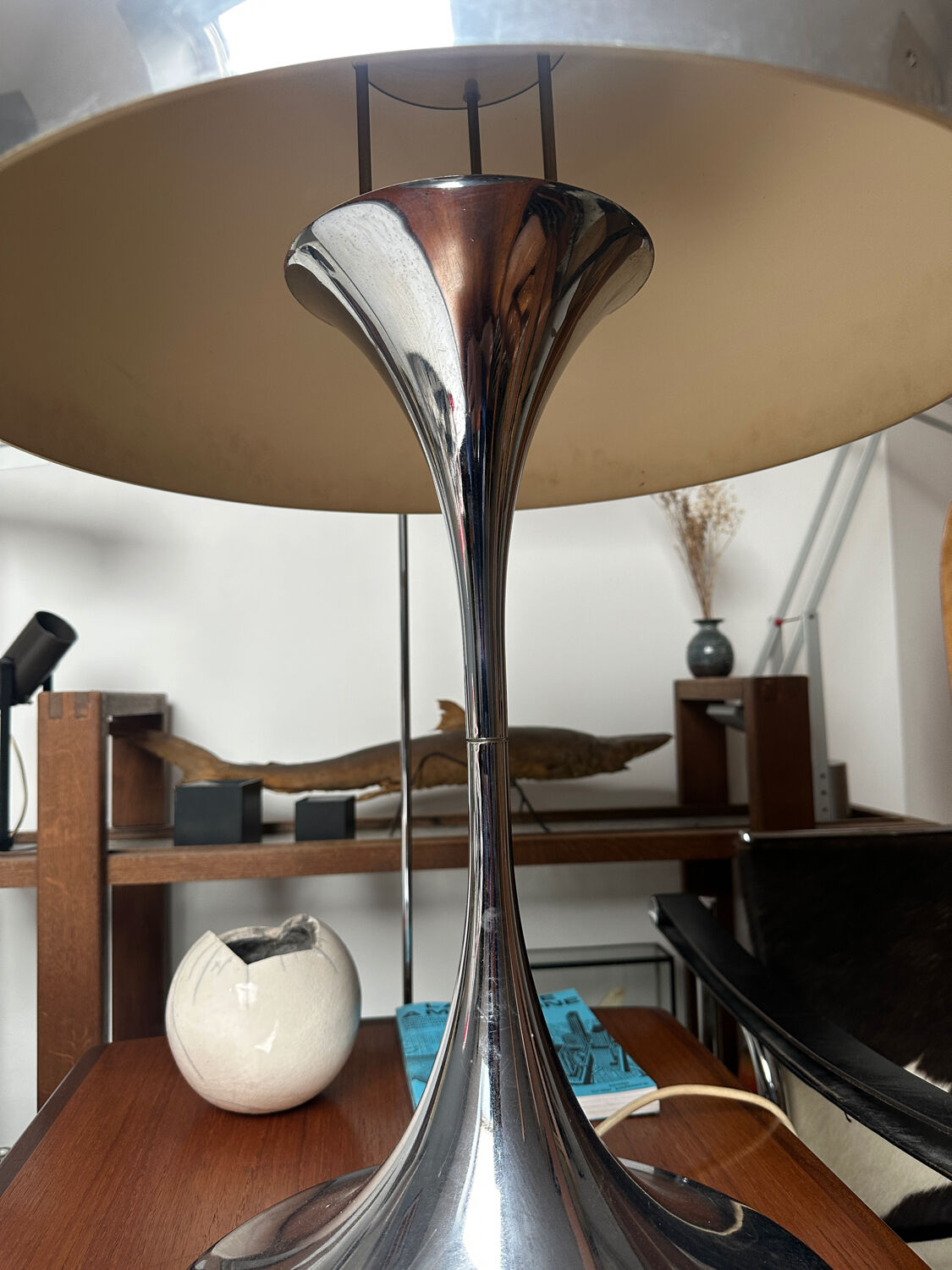 Panthella Louis Poulsen chrome