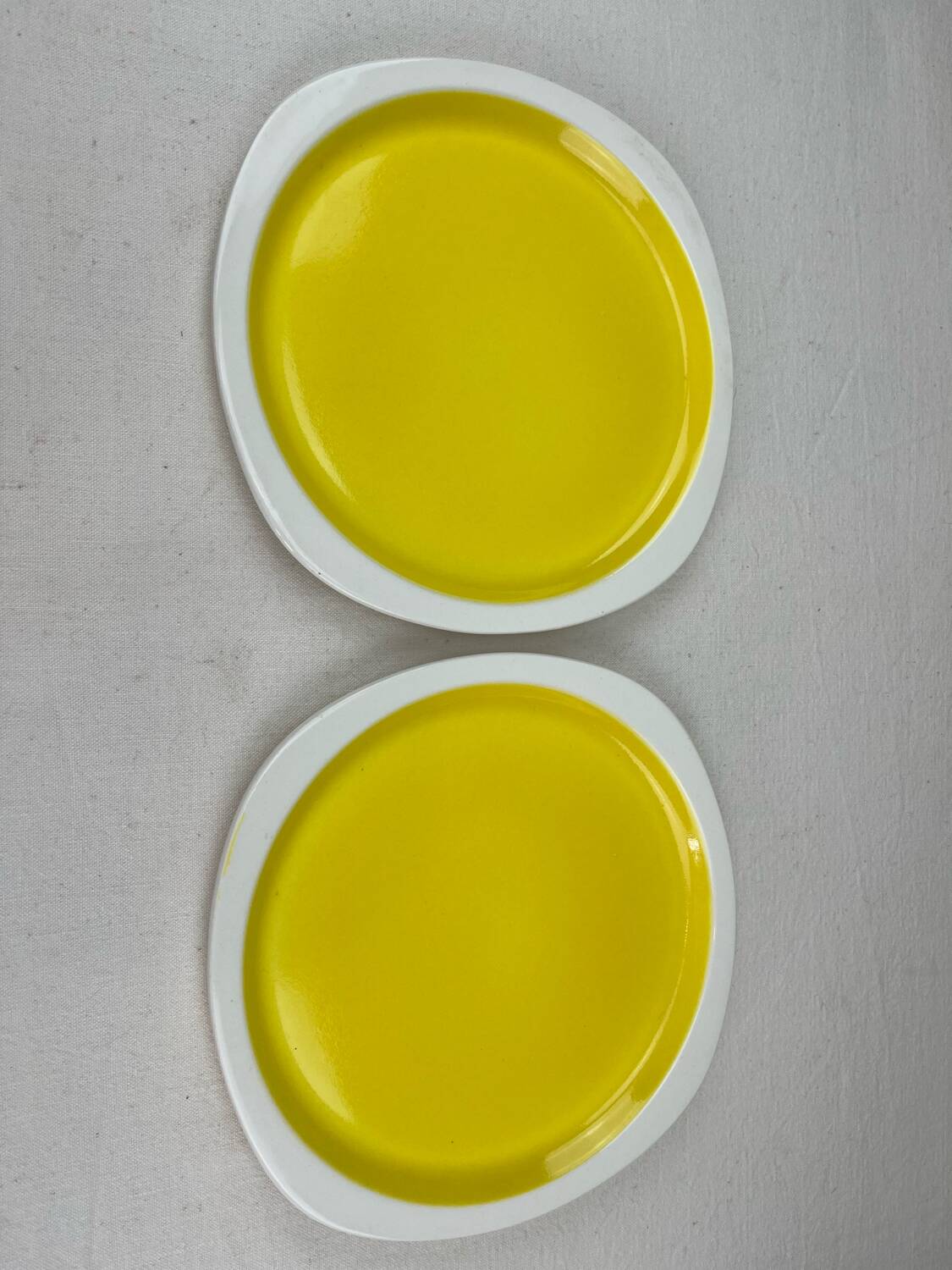 Assiettes « citron »